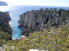 Calanque, Die Calanques in Südfrankreichs Provence (Cote d`Azur)