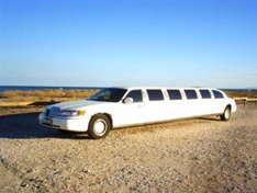 Stretchlimousine an der Cote d'Azur