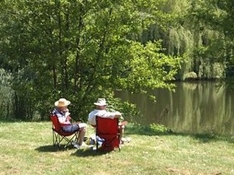 Picknick am Seeufer