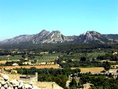 Weinanbau-Gebiet Appellation Coteaux-des-Baux-en-Provence (AOC)
