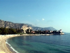 Strand in Beaulieu-sur-Mer