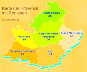 Provence-Regionen