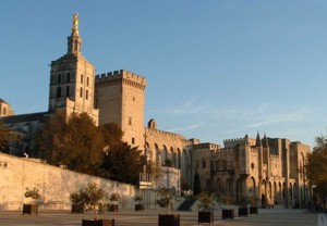 Papstpalast Avignon (Palais des Papes d`Avignon)