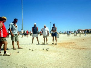 Petanquespieler